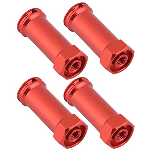 Phefop 12 mm Sechskantnabenadapter-Set für Slash 4 x 4 1/10, langlebiges Aluminiumlegierungsmaterial, einfach zu installieren, verbessert die Leistung, Rot/Gold/Silber, 12 x Phefop 12 mm Sechskantnabenadapter-Set für Slash 4 x 4 1/10, langlebiges Aluminiumlegierungsmaterial, einfach zu installieren, verbessert die Leistung, Rot/Gold/Silber, 12 x von Phefop