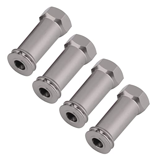 Phefop 12 mm Sechskantnabenadapter-Set für Slash 4 x 4 1/10, langlebiges Aluminiumlegierungsmaterial, einfach zu installieren, verbessert die Leistung, Rot/Gold/Silber, 12 x Phefop 12 mm Sechskantnabenadapter-Set für Slash 4 x 4 1/10, langlebiges Aluminiumlegierungsmaterial, einfach zu installieren, verbessert die Leistung, Rot/Gold/Silber, 12 x von Phefop