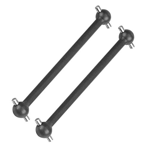 Phefop 2pcs Hundeknochenantriebswelle, CNC -Metallantriebswelle für Himoto 1/10 RC -Auto, Geeignet für Himoto E10xb E10xbl E10DB E10DBL E10SC E10SCL von Phefop