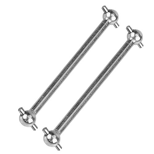 Phefop 2pcs Hundeknochenantriebswelle, CNC -Metallantriebswelle für Himoto 1/10 RC -Auto, Geeignet für Himoto E10xb E10xbl E10DB E10DBL E10SC E10SCL von Phefop
