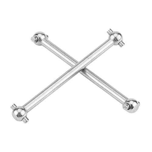 Phefop 2pcs Superior Metal Upgrade RC -Antriebswelle, Einfache Installation von Hundeknochenwellen für Wltoys A959 A969 A979, Silber, 5 cm Länge Phefop 2pcs Superior Metal Upgrade RC -Antriebswelle, Einfache Installation von Hundeknochenwellen für Wltoys A959 A969 A979, Silber, 5 cm Länge von Phefop