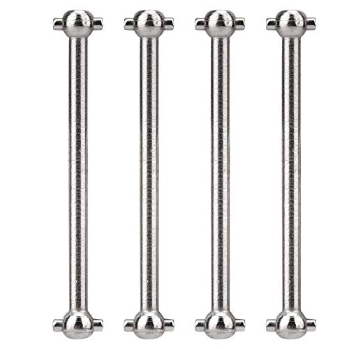 Phefop 4PCS Metal Dog Bone Antriebswelle, RC -Autoantriebswelle, Verbesserung des Kontrollspaß von Phefop