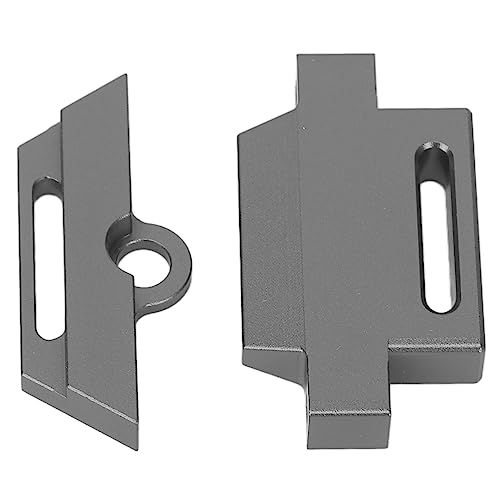 Phefop Batteriehalterhalterung mit Riemen für 1/10 Schrägstrich 5822 5822A -Chassis, Bestehend aus Premium -Aluminium -Legierungsmaterial, Leicht und Langlebig, Helfen bei der (Grey) von Phefop