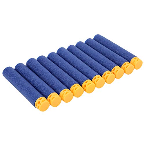 Phefop Elegantes Weiches Saugen/Kabel/Runde/EIN Loch -Zubehörpaket für Lichtspielzeug, um die Liebhaber des Sicheren Eva -Spielzeugmaterials zu Schießen 21 Taschen 7,2 cm (Fünf Lochkopf) von Phefop