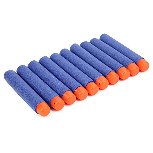 Phefop Elegantes Weiches Saugen/Kabel/Runde/EIN Loch -Zubehörpaket für Lichtspielzeug, um die Liebhaber des Sicheren Eva -Spielzeugmaterials zu Schießen 21 Taschen 7,2 cm (hohler Kopf) von Phefop