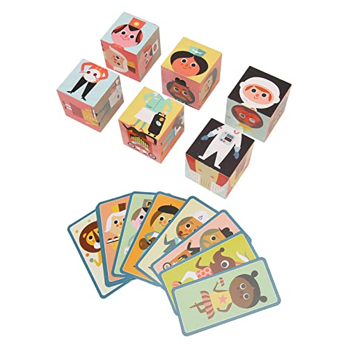 Phefop Hölzerne Passende Puzzlespielzeug Kreative Kognitive Färbung DIY 3D -Bausteine für 3+ Jahre Bildungsspiel für Kleinkinder Phefop Hölzerne Passende Puzzlespielzeug Kreative Kognitive Färbung DIY 3D -Bausteine für 3+ Jahre Bildungsspiel für Kleinkinder von Phefop