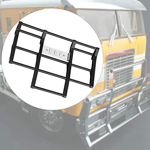 Phefop Langlebige Frontstoßstange für RC Auto Einfach zu montieren, RC Auto Zubehör für King Hauler, für RC Auto Globe Liner Silber (#1) von Phefop