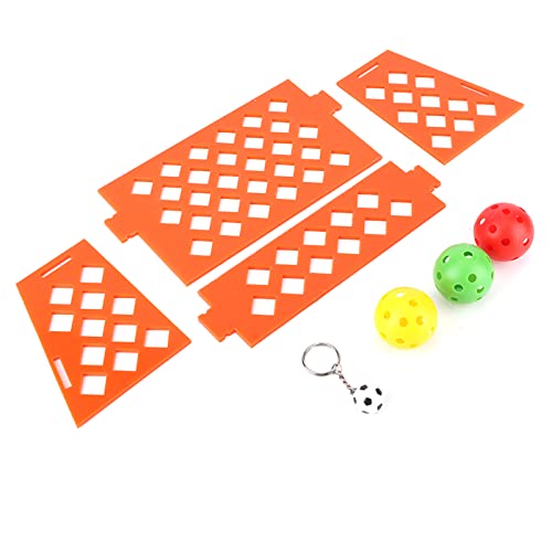 Phefop Langlebiger Papagei Mini Football Field Intelligence Development Toy, Verwenden, Haustiere Zum Training Ermutigen, Ideal für das Papageien -Training Phefop Langlebiger Papagei Mini Football Field Intelligence Development Toy, Verwenden, Haustiere Zum Training Ermutigen, Ideal für das Papageien -Training von Phefop
