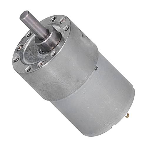 Phefop Metallgeschwindigkeit Motor Metall Elektrische Geschwindigkeit Mini Motor 250 U/Min DC 24 V Elektronische Türschloss für -Roboter Hoher Widerstand Gegen Verschleiß für Benutzer von Phefop
