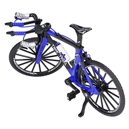 Phefop Mini-Modell für Zuhause, Schreibtisch, Arbeitsplatz, Bürodekoration, Geschenke, Mountainbike-Spielzeug mit Finger aus Legierung für Kinder und von Phefop