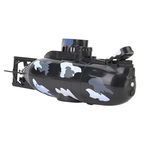 Phefop Mini -U -Boot -Spielzeug, Intelligenzspielzeug für , Tragbares Fernbedienungs -Kontrollboot mit Wiederaufladbarem Akku, Simulationsdesign für Lernen, 6 Kanal Mini RC -U -Boot von Phefop