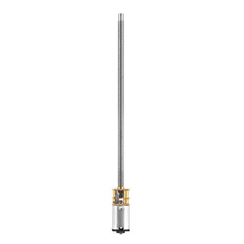 Phefop Motoreduktor N20 mit Langer M4 -Ausgangsböschung (6 V 500 U/min) von Phefop