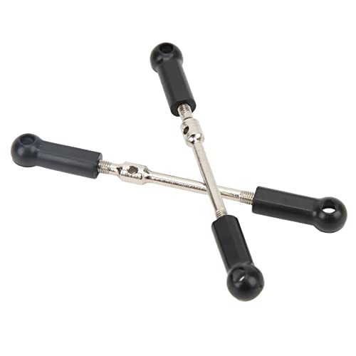 Phefop Obere Zugstange vorne aus Metall für WLTOYS 104001-1877 RC-Autoteile, frisches Aussehen für ein attraktives Modell, Upgrade und Modifikation von RC, 2 von Phefop