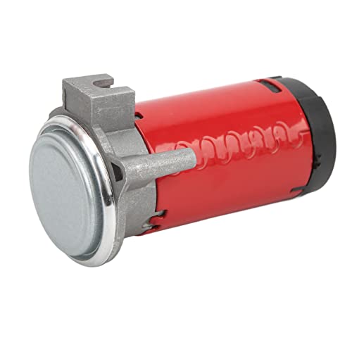 Phefop Passt Mini 12 -V -Lufthornpumpe Kompakter Chromkompressor für Autowagenfahrzeug DC 12 V Aluminiumlegierung in Silber Installieren und Ersetzen Sie Direkt von Phefop