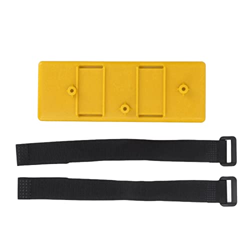 Phefop RC-Batteriekastenhalterung, Neuartige Batteriekastenhalterung für SCX10 D90 90046 RC-Trucks, Leicht zu Tragen für Enthusiasten (Yellow) von Phefop
