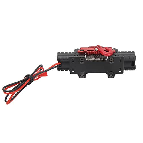 Phefop RC Car Werro Premium Aluminium Dual Dual High Simulation RC Car Werche für Redcat Hpi für den Schlammanhänger (BLACK) von Phefop