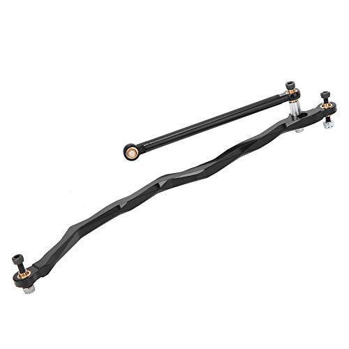 Phefop Schwarze Aluminium-Lenkstange für AXIAL RR10 Wraith 90018 1/10 RC-Auto, Langlebige und Zuverlässige Lenkstange Zum Austausch, Passend für: AXIAL RR10 Wraith RC-Auto Phefop Schwarze Aluminium-Lenkstange für AXIAL RR10 Wraith 90018 1/10 RC-Auto, Langlebige und Zuverlässige Lenkstange Zum Austausch, Passend für: AXIAL RR10 Wraith RC-Auto von Phefop