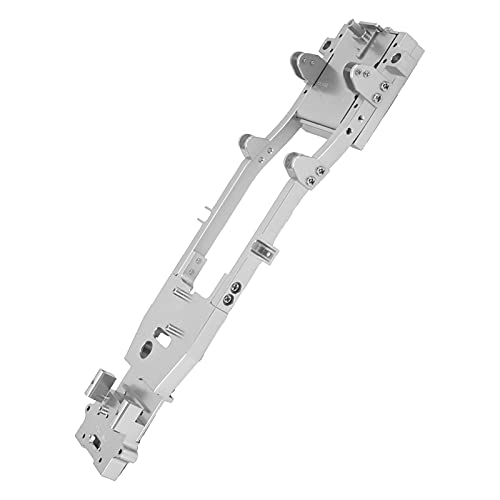 RC Metall Chassis Rahmen Durable Präzision Gefräst Upgrade Teil für WPL D12 1/10 RC Modell Auto (SILVER) von Phefop
