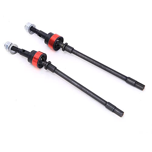 Robustes Paar CVD-Antriebswellen, vorne, aus Stahl für RC SCX10 Axial-Auto, direkter Ersatz, 2 Stück RC-Zubehör von Phefop