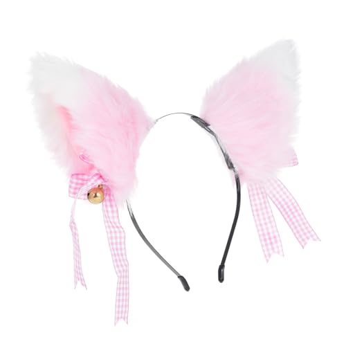 Süße Tierische Ohren Haare, Helle Farben Animal Headwear Hair Hoop für Partys, Tanzkostüme, Schulfestivals (19) von Phefop