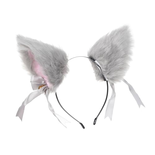 Süße Tierische Ohren Haare, Helle Farben Animal Headwear Hair Hoop für Partys, Tanzkostüme, Schulfestivals (22) von Phefop