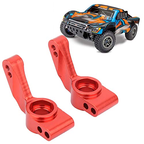 Upgrade des Lenkradhalters aus Aluminiumlegierung mit hoher Präzision für das Modell Slash 2WD RC, exquisite Optik, Silber, von Phefop
