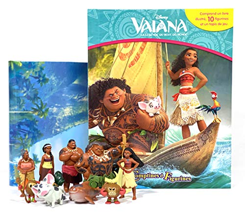 Disney Vaiana Kinderreime und Figuren von Phidal