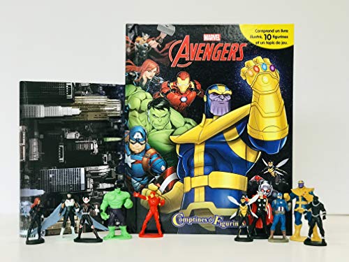 Marvel Avengers Comptines und Figuren von Phidal