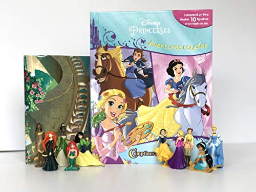 Phidal Français Disney Princesses Aventures Royales Komptinen und Figuren, Französische Version von Phidal