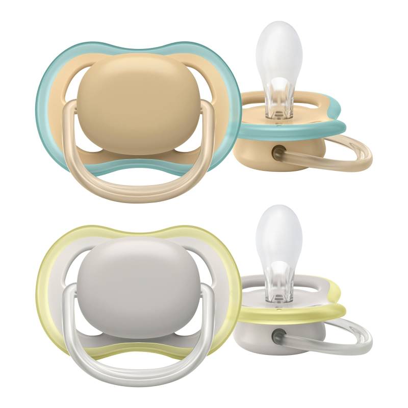 Philips Avent 2er-Pack Schnuller Ultra Air 0-6 Monate SCF085/15 von Philips Avent