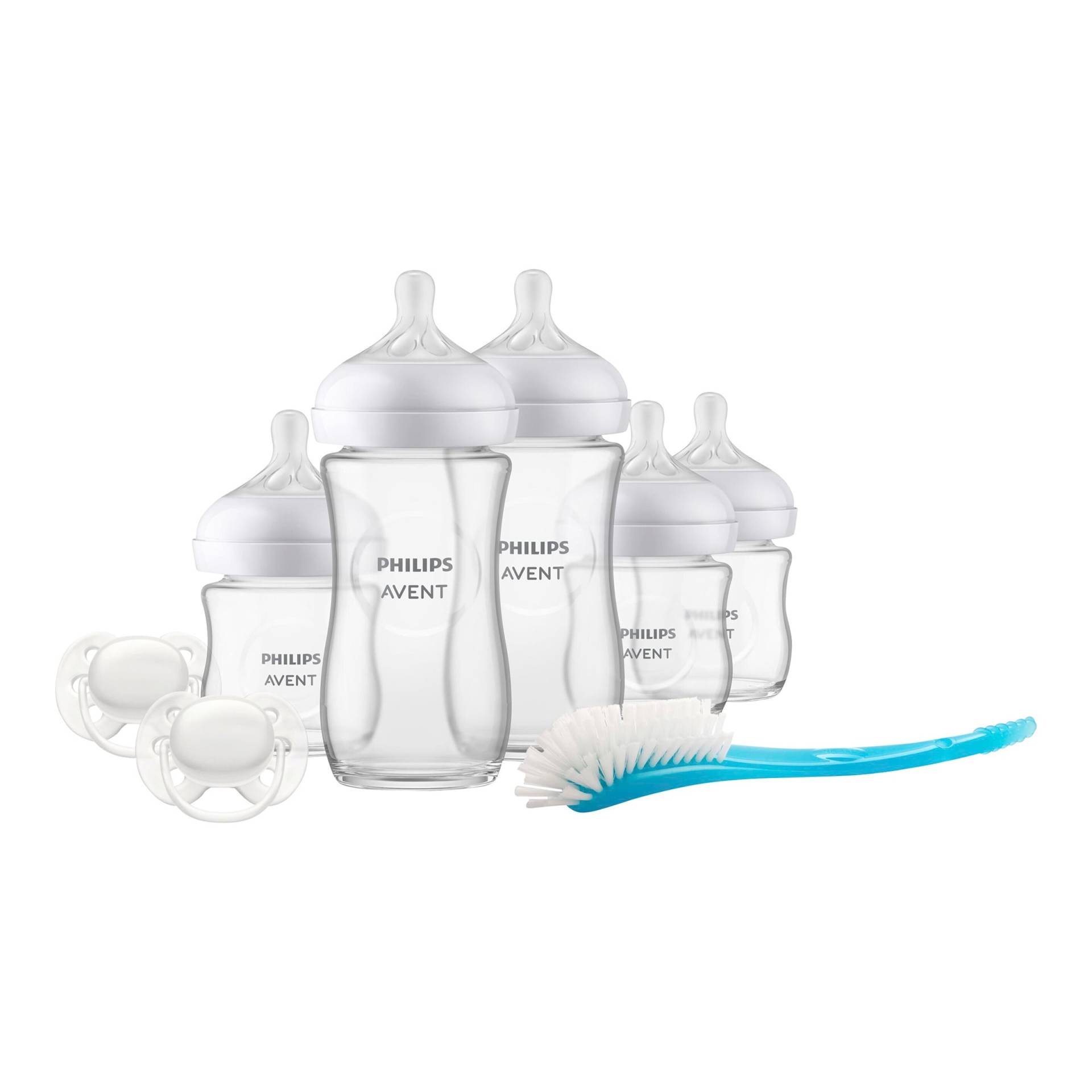 Philips Avent 8-tlg. Babyflaschen-Set, Natural Response, Glas, ab Geburt Philips Avent 8-tlg. Babyflaschen-Set, Natural Response, Glas, ab Geburt von Philips Avent