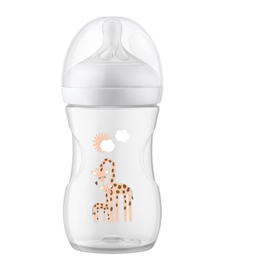 Philips Avent Babyflasche SCY903/66 Natural Response Neutral Giraffen 260ml von Avent