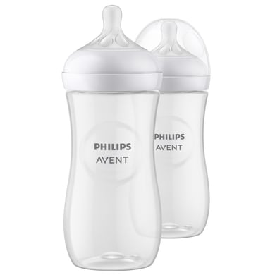 Philips Avent Babyflasche SCY906/02 Natural Response 330ml 2 Stück von Philips Avent