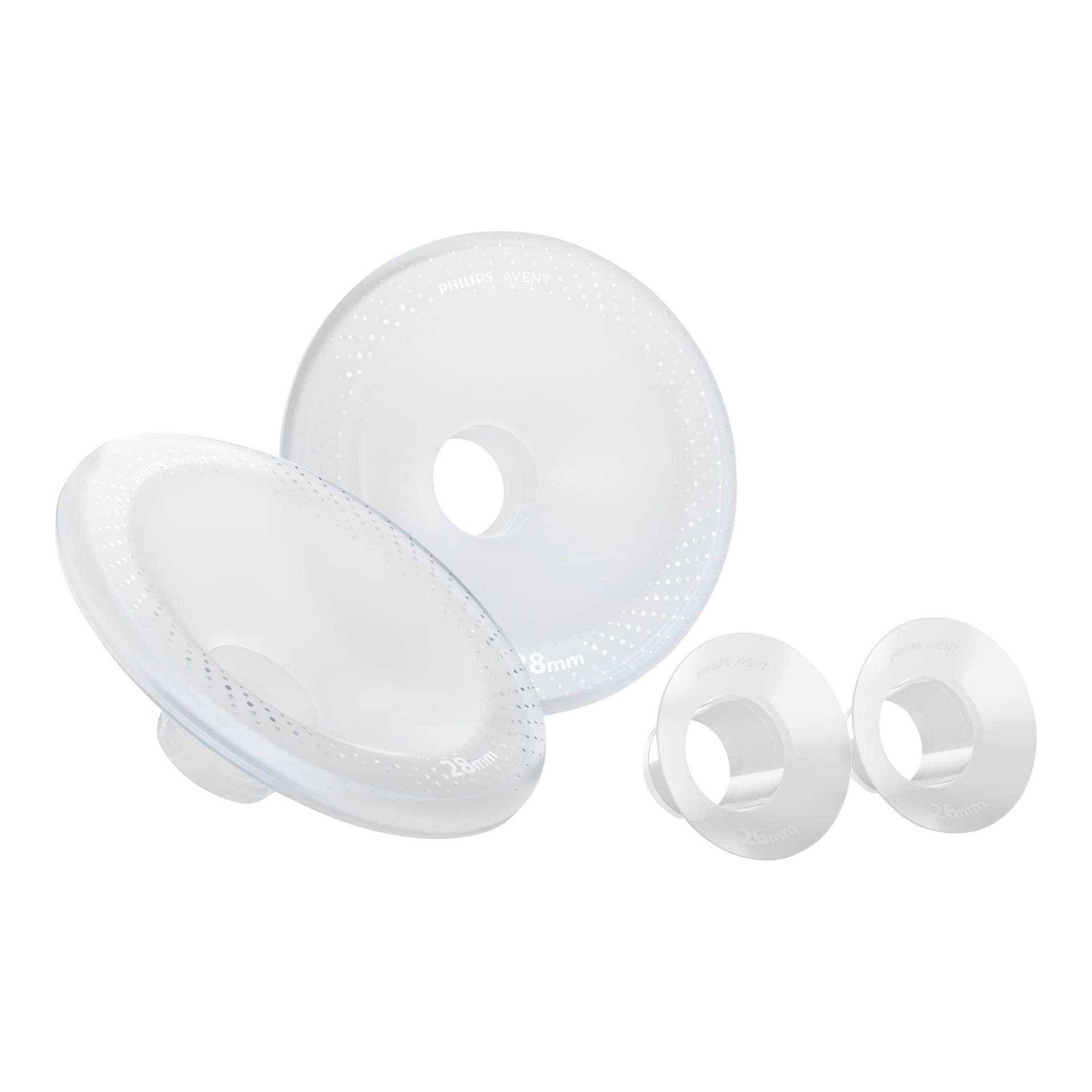 Philips Avent Brustkissen und Einsätze 26 mm / 28 mmm Philips Avent Brustkissen und Einsätze 26 mm / 28 mmm von Philips Avent