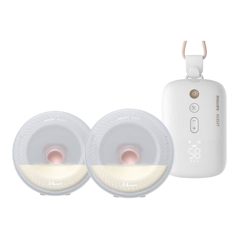 Philips Avent Elektrische Doppel-Milchpumpe handsfree SCF532/11 von Philips Avent
