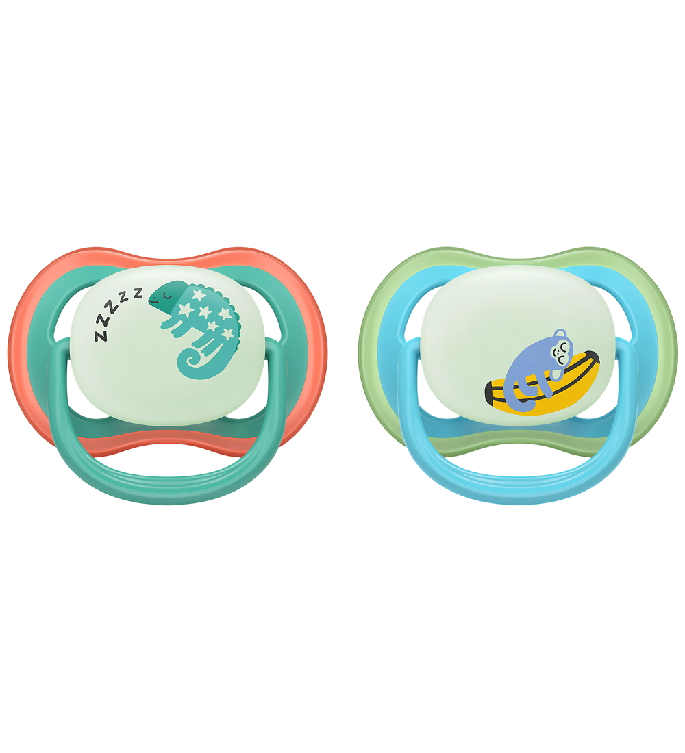 Philips Avent Leuchtende Schnuller - 2er-Pack - Ultra Air - Grün - Philips Avent - 6-18 mt - Schnuller Philips Avent Leuchtende Schnuller - 2er-Pack - Ultra Air - Grün - Philips Avent - 6-18 mt - Schnuller von Philips Avent