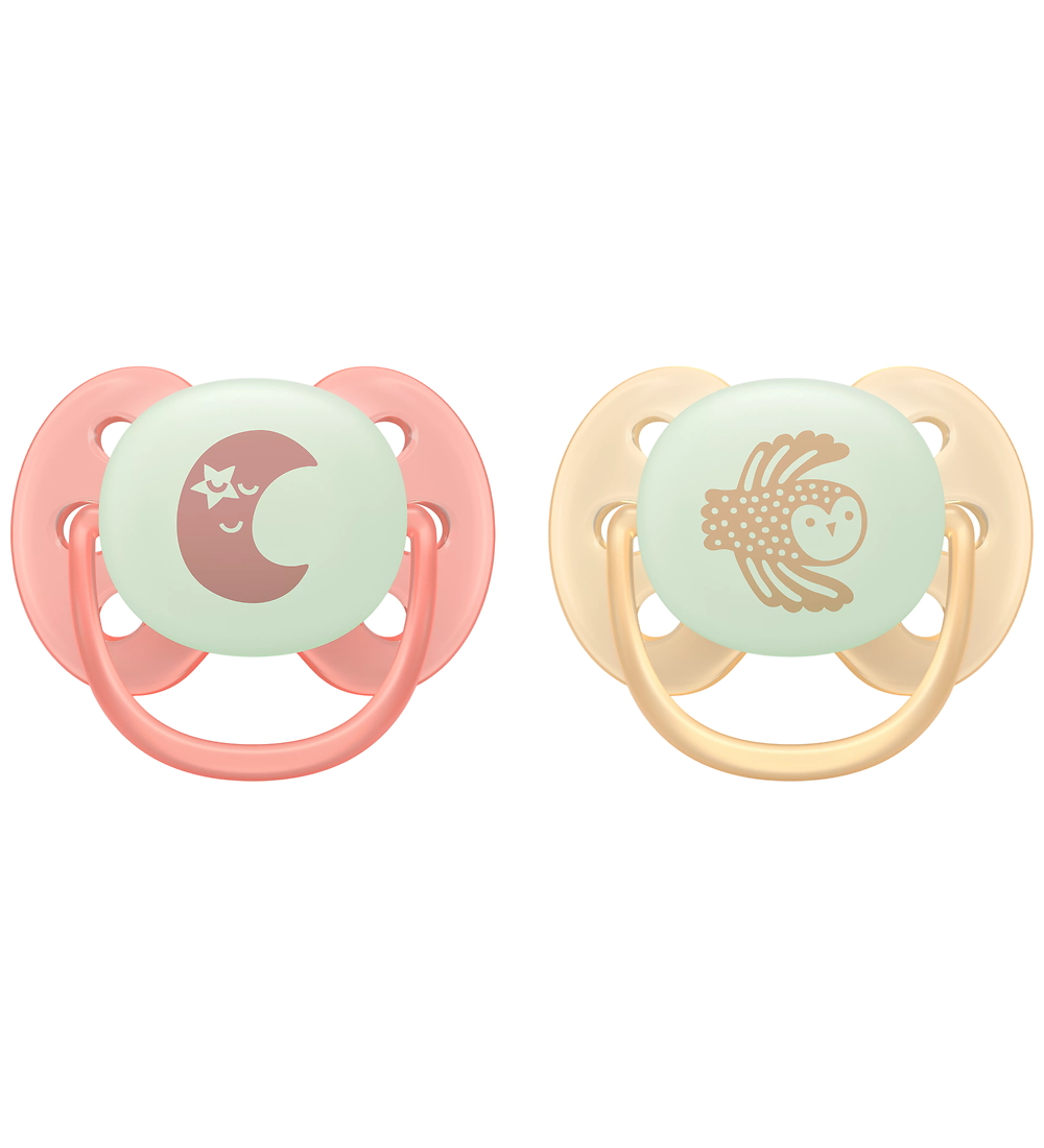 Philips Avent Leuchtende Schnuller - 2er-Pack - Ultra Soft - Ros - Philips Avent - 0-6 mt - Schnuller Philips Avent Leuchtende Schnuller - 2er-Pack - Ultra Soft - Ros - Philips Avent - 0-6 mt - Schnuller von Philips Avent