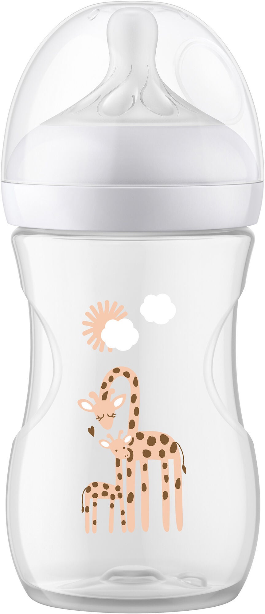 Philips Avent Natural Response Babyflasche 260 ml, Giraff Deco von Philips Avent