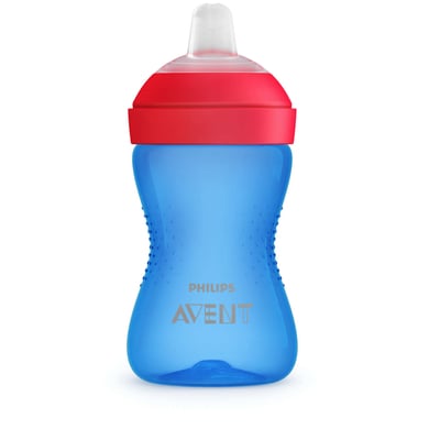 Philips Avent Schnabelbecher SCF802/01 300 ml blau/rot ab dem 9. Monat von Avent