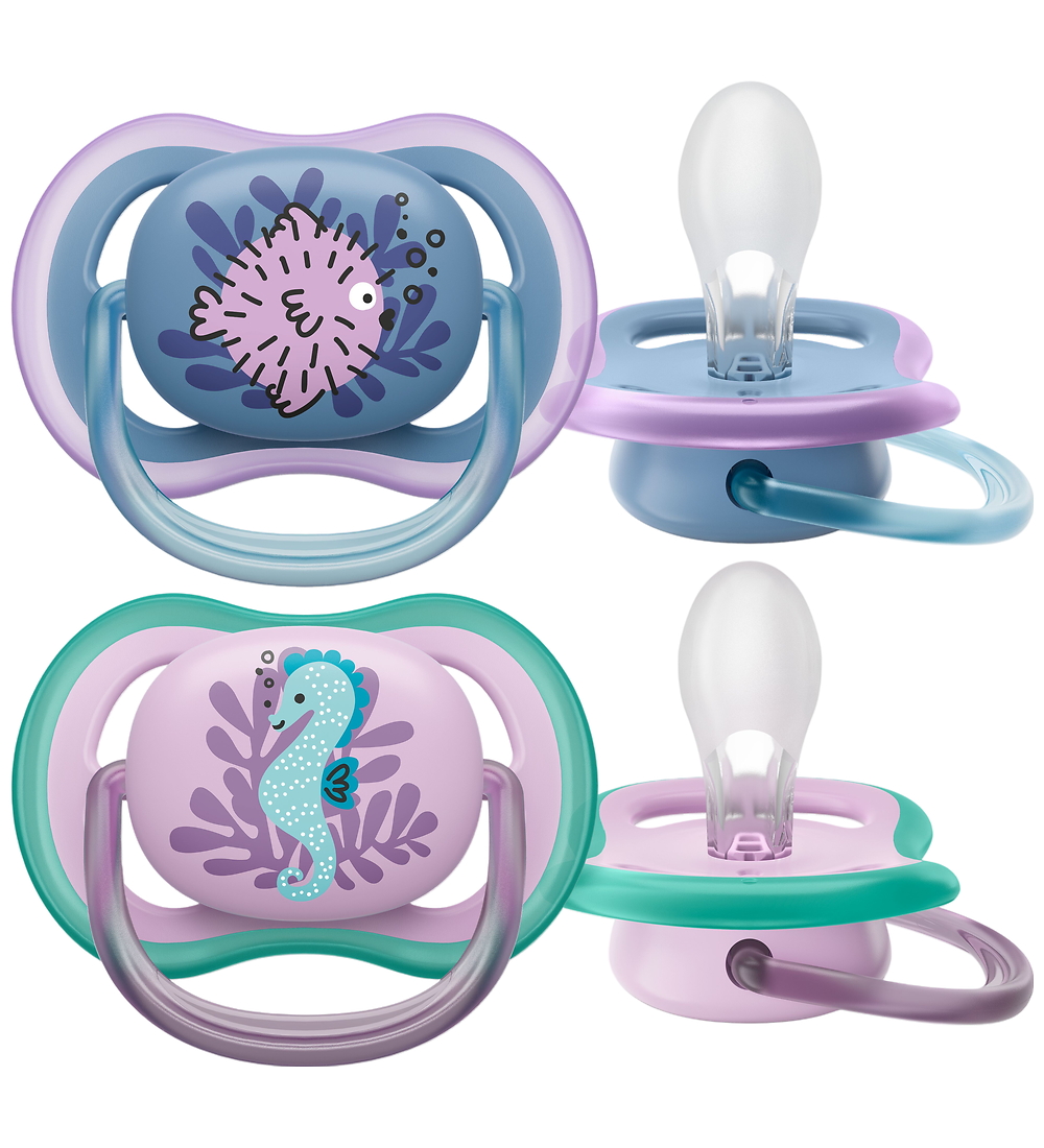 Philips Avent Schnuller - 2er-Pack - Ultra Air - Blau/Rosa m. Pr - Philips Avent - One Size - Schnuller Philips Avent Schnuller - 2er-Pack - Ultra Air - Blau/Rosa m. Pr - Philips Avent - One Size - Schnuller von Philips Avent