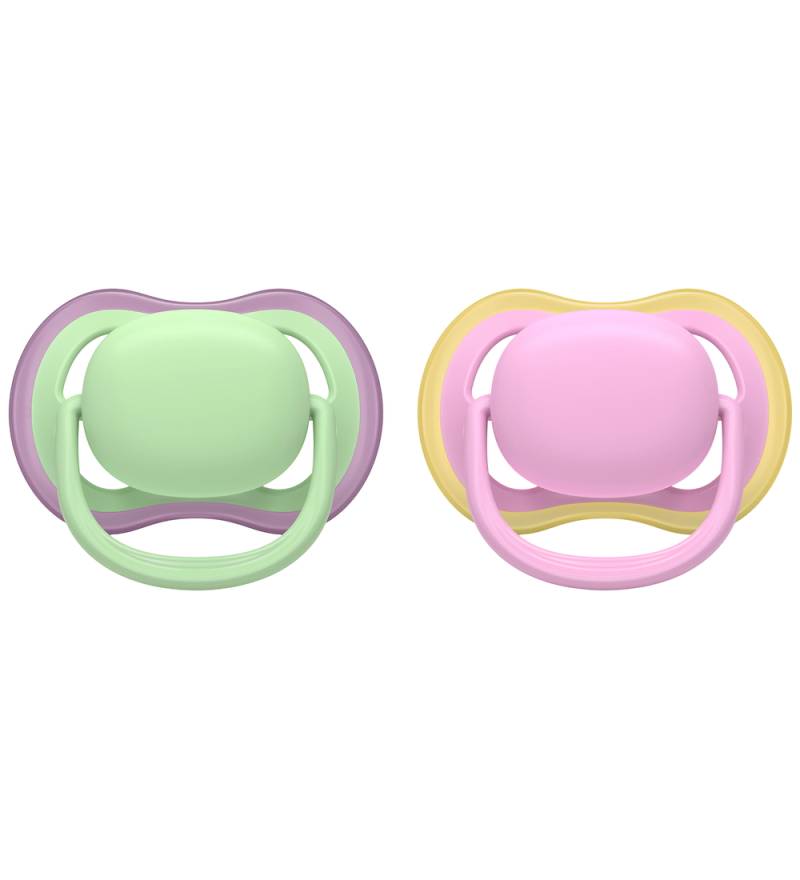 Philips Avent Schnuller - 2er-Pack - Ultra Air - Grün/Rosa - Philips Avent - 6-18 mt - Schnuller Philips Avent Schnuller - 2er-Pack - Ultra Air - Grün/Rosa - Philips Avent - 6-18 mt - Schnuller von Philips Avent
