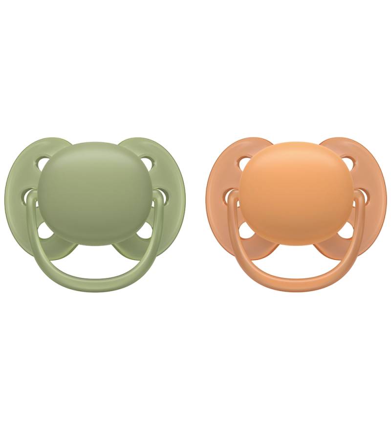 Philips Avent Schnuller - 2er-Pack - Ultra Soft - Grün/Orange - Philips Avent - 18+ mt - Schnuller Philips Avent Schnuller - 2er-Pack - Ultra Soft - Grün/Orange - Philips Avent - 18+ mt - Schnuller von Philips Avent