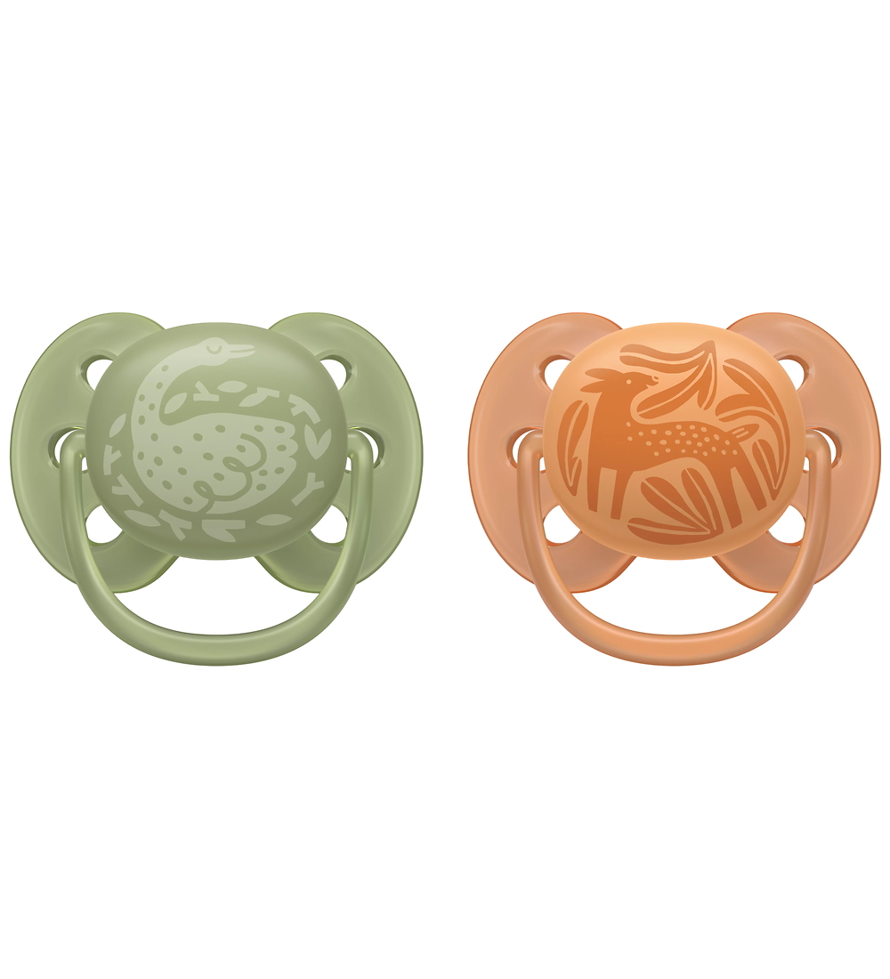 Philips Avent Schnuller - 2er-Pack - Ultra Soft - Orange/Grün m. - Philips Avent - 18+ mt - Schnuller Philips Avent Schnuller - 2er-Pack - Ultra Soft - Orange/Grün m. - Philips Avent - 18+ mt - Schnuller von Philips Avent