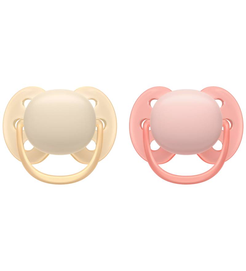 Philips Avent Schnuller - 2er-Pack - Ultra Soft - Rosa/Gelb - Philips Avent - 0-6 mt - Schnuller Philips Avent Schnuller - 2er-Pack - Ultra Soft - Rosa/Gelb - Philips Avent - 0-6 mt - Schnuller von Philips Avent