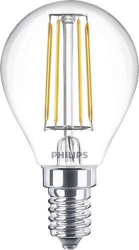 Philips Lighting 76315200 LED EEK F (A - G) E14 Tropfenform 4.3W = 40W Warmweiß (Ø x L) 4.5cm x 8. von Philips Lighting