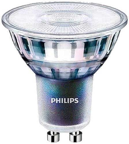 Philips Lighting 70757900 LED EEK G (A - G) GU10 Kolbenform 3.9W = 35W Warmweiß (Ø x L) 50mm x 54m von Philips Lighting