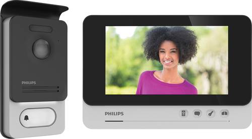 Philips Video-Türsprechanlage 2-Draht Komplett-Set von Philips