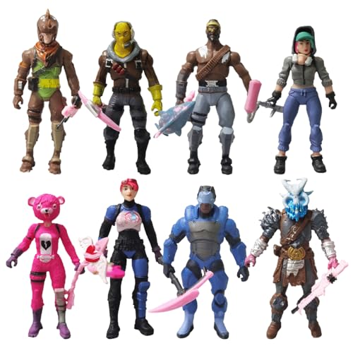 Battle Figuren Set, 8 Stück Minifiguren Cake Topper, Figuren mit Erntewerkzeugen, Geburtstag Party Kuchen Dekoration für Jungen & Mädchen, Figuren Spielzeug für Kinder, Series Doll Ornamente Battle Figuren Set, 8 Stück Minifiguren Cake Topper, Figuren mit Erntewerkzeugen, Geburtstag Party Kuchen Dekoration für Jungen & Mädchen, Figuren Spielzeug für Kinder, Series Doll Ornamente von Philoctes