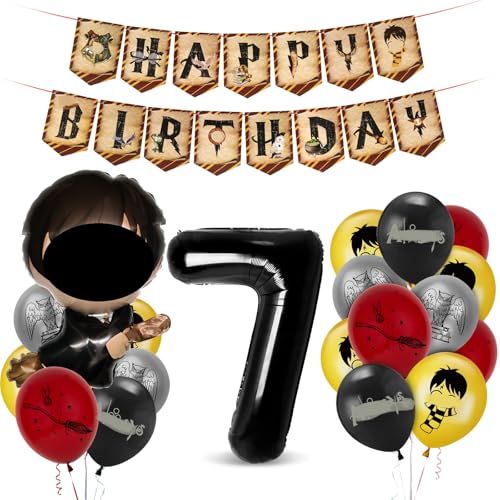 Geburtstag Deko Junge 7 jahre,Luftballon 7. Party Dekoration,Geburtstagsdeko Thema 7 Jahr,Deko Kindergeburtstag Kit für Junge Geburtstag Deko Junge 7 jahre,Luftballon 7. Party Dekoration,Geburtstagsdeko Thema 7 Jahr,Deko Kindergeburtstag Kit für Junge von Philoctes