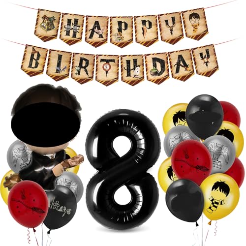 Geburtstag Deko Junge 8 jahre,Luftballon 8. Party Dekoration,Geburtstagsdeko Thema 8 Jahr, Deko Kindergeburtstag Kit für Junge Geburtstag Deko Junge 8 jahre,Luftballon 8. Party Dekoration,Geburtstagsdeko Thema 8 Jahr, Deko Kindergeburtstag Kit für Junge von Philoctes